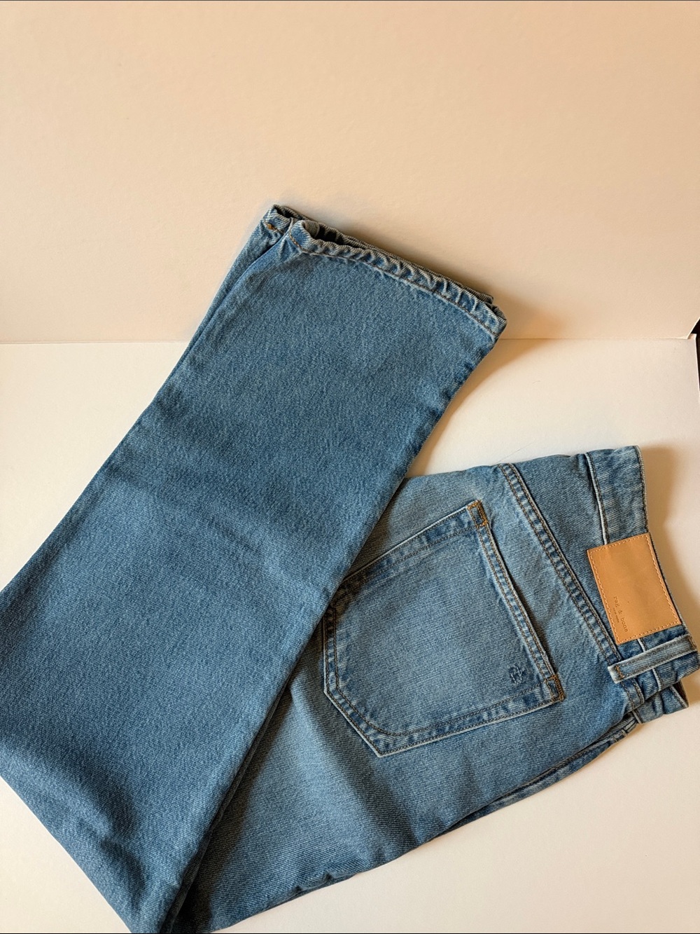 Rag and bone Nina high rise ankle cigarette Jeans size 28 button fly